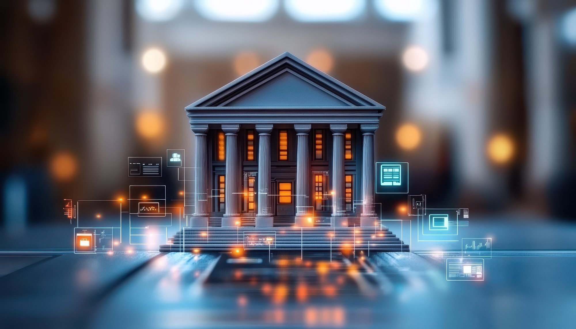 Banking technology and financial services